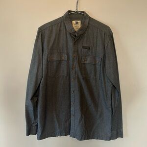 Denim Button Down Shirt